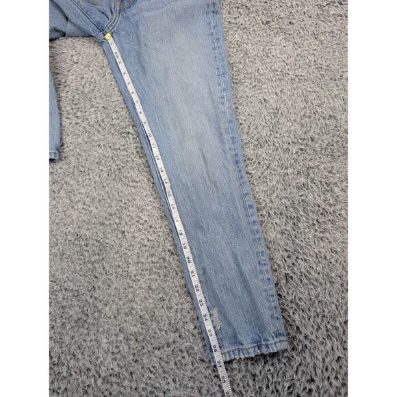 BDG Jeans Women 25 Blue Normcore Toothpick High Rise Casual Distressed Y2K Denim - Picture 8 of 10